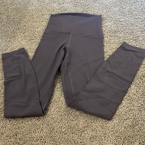 28” align purple lulu lemon leggings